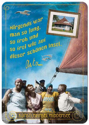 Künstler-Postkarte Nr. 3 - Asta Nielsen