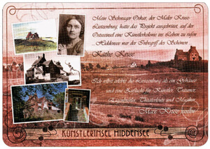Künstler-Postkarte Nr. 9 - Lietzenburg und Kruses