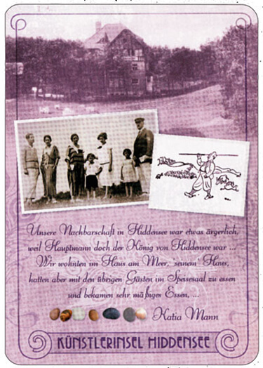 Künstler-Postkarte Nr. 8 - Thomas Mann